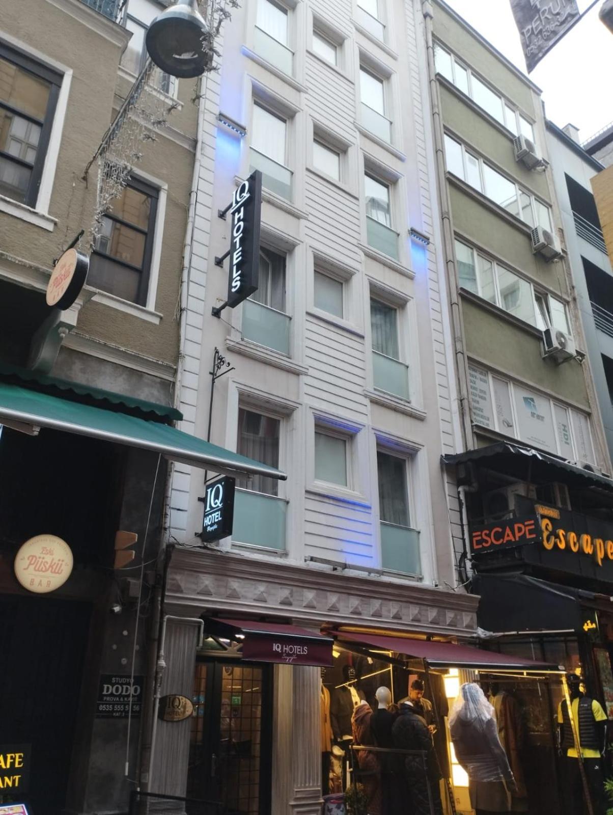Iq Hotel Beyoglu Istanbulská provincie Exteriér fotografie